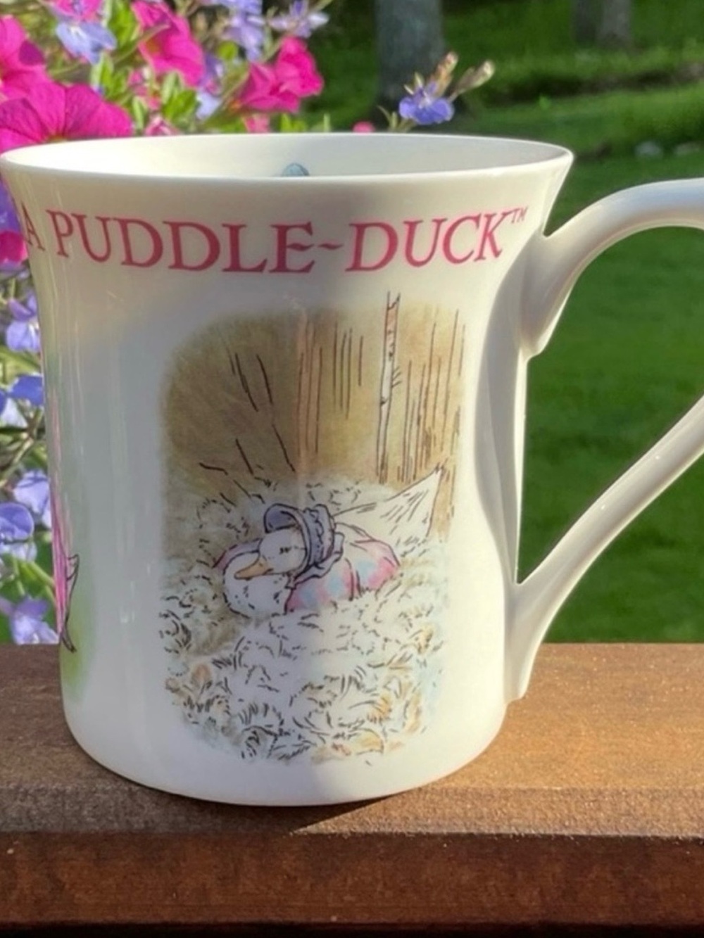 Queen’s Jemima Puddle-Duck Mug Beatrix Potter Peter Rabbit 100 Years